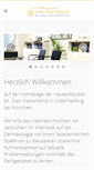 Mobile Screenshot of hautarzt-unterhaching.de